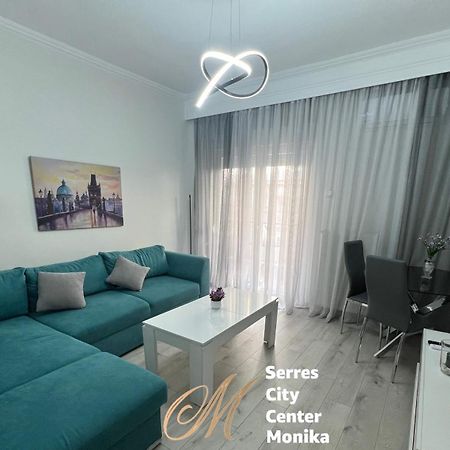 Serres City Center Modern Apartment Esterno foto